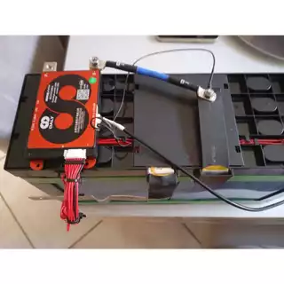 Bateria Liito3.2v 100ah Lifepo4 Montado Kit 24V 8s com 8 Unidades na Keise + BMS Daly