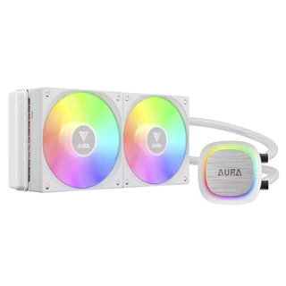Water Cooler Gamdias AURA GL240 V2 Branco, RGB 240MM Intel/AMD Ryzen