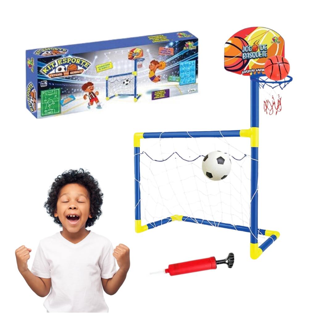 Mini Trave Golzinho Infantil Brinquedo de Futebol Diversão Garantida ...