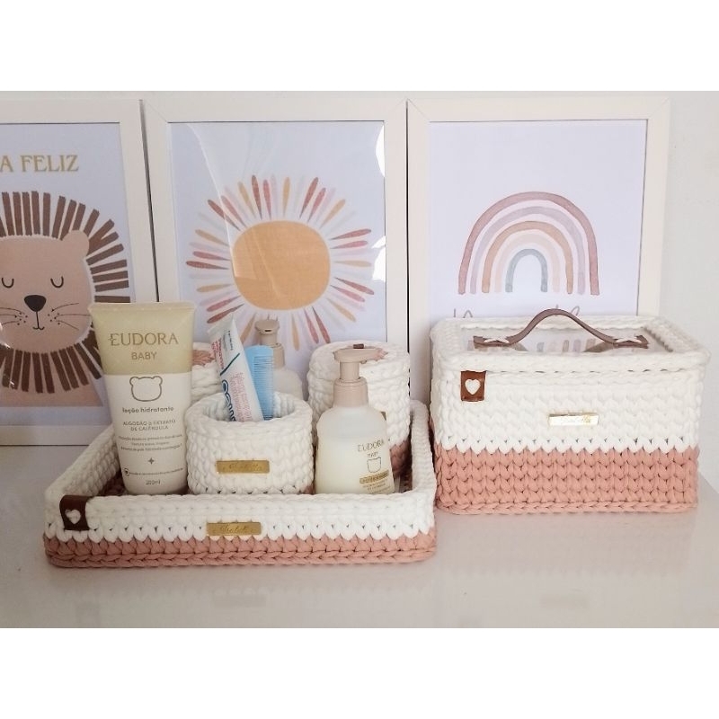 Kit Higiene Bebê com Farmacinha | Shopee Brasil