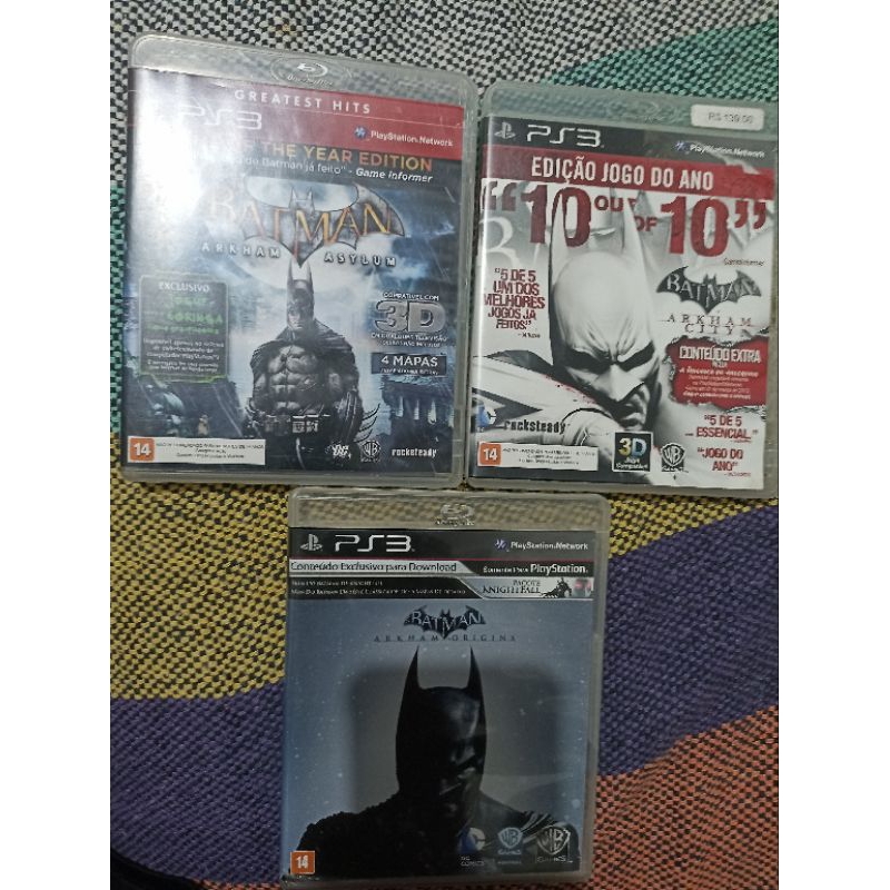 Coleção Batman para Ps3 | Shopee Brasil