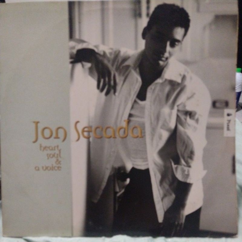 LP disco de vinil - Jon Secada - Heart, Soul & a Voice