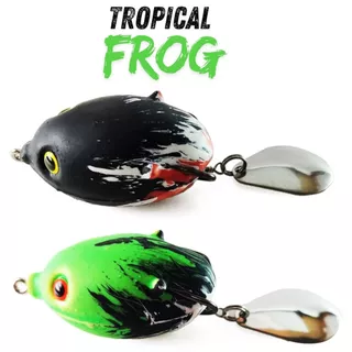 Isca artificial para Traíra, Bolinha Tropical Frog 6 cm 10gr