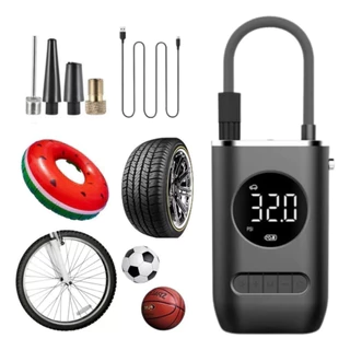 Mini Compressor de Ar Portatil Recarregavél Digital USB Calibrador Pneu Envio Imediato em Oferta na Shopee