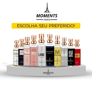 PERFUME MOMENTES PARIS 15ML PARFUM ALTA QUALIDADE E FIXAÇÃO PERFUME DE BOLSO MASCULINO E FEMININO