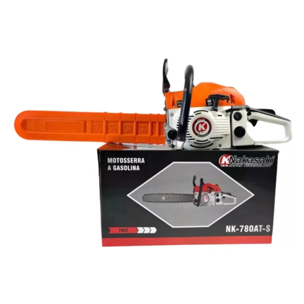 Motosserra Profissional 78cc Muito Potente Sabre 55cm Nakasaki