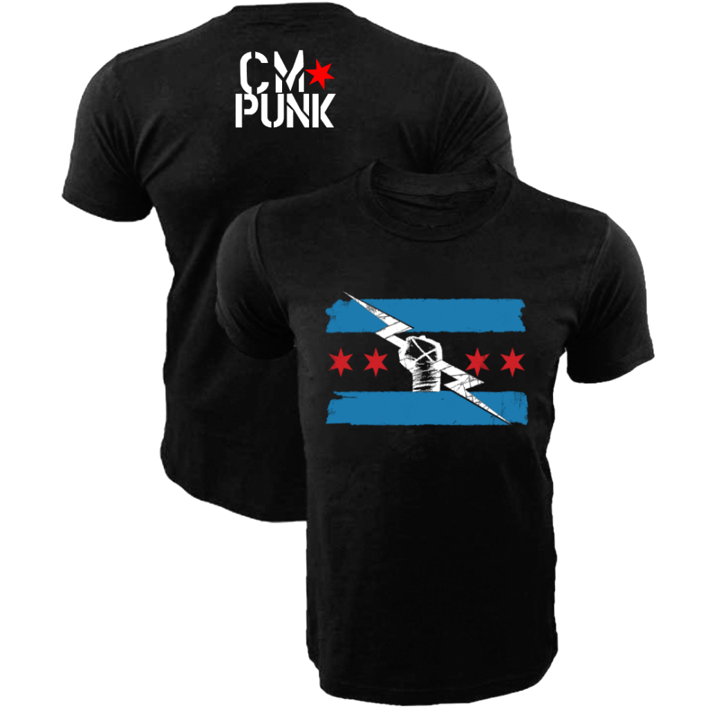 camiseta Cm Punk | Shopee Brasil