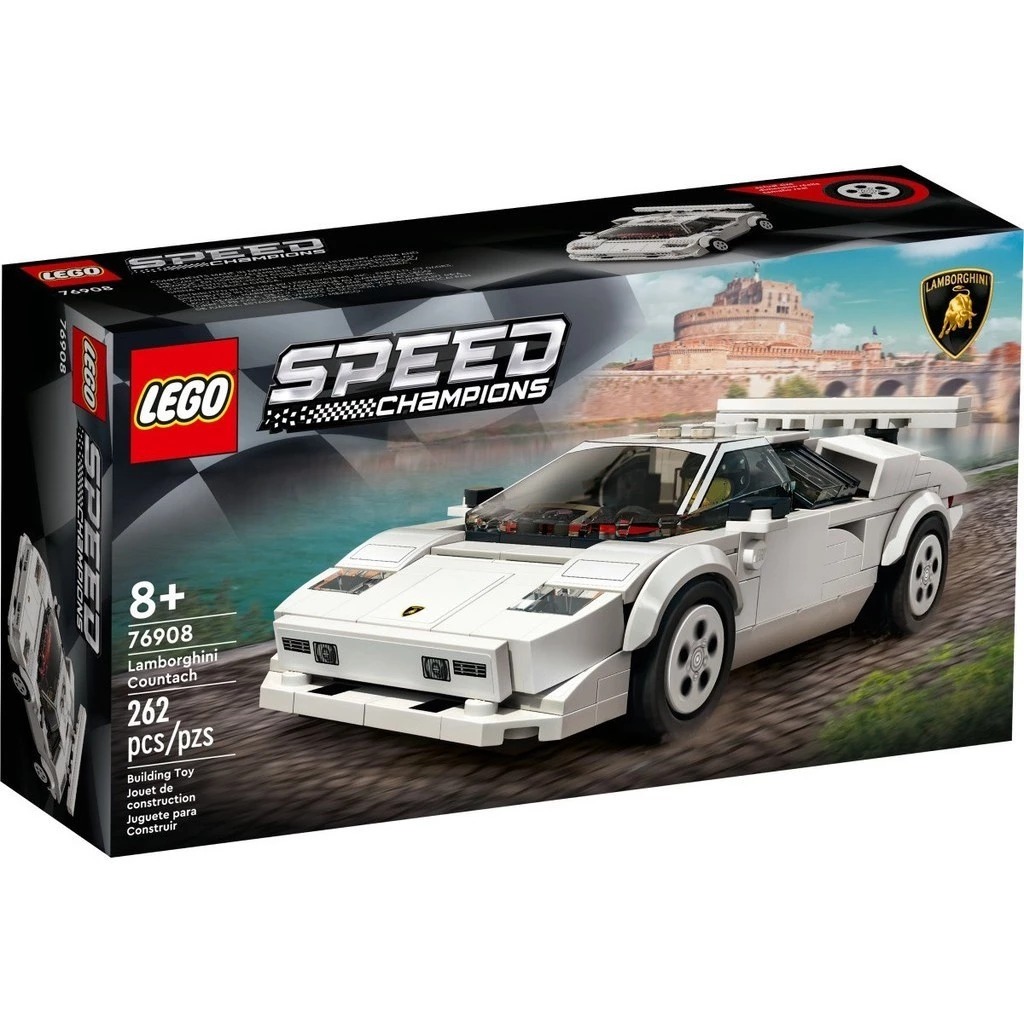Bloco De Montar Lego Speed Champions Lamborghini Countach 76908 (ORIGINAL)