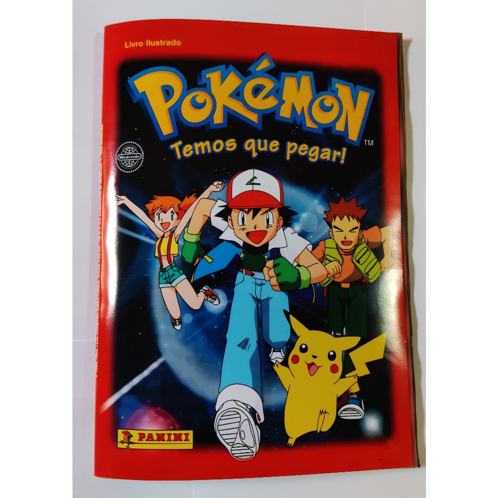  lbum Pok mon Temos Que Pegar 1999 Shopee Brasil