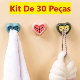 30 Peças Suporte Porta Toalheiro Para Parede De Cozinha Suporte em Oferta na Shopee
