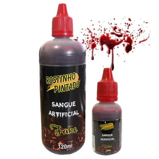 Sangue Falso Artificial Para Maquiagem Artística