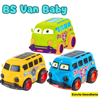 Mini Van Baby Line Carrinho Infantil De Brinquedo Cores Sortidas Menino e Menina- BS Toys