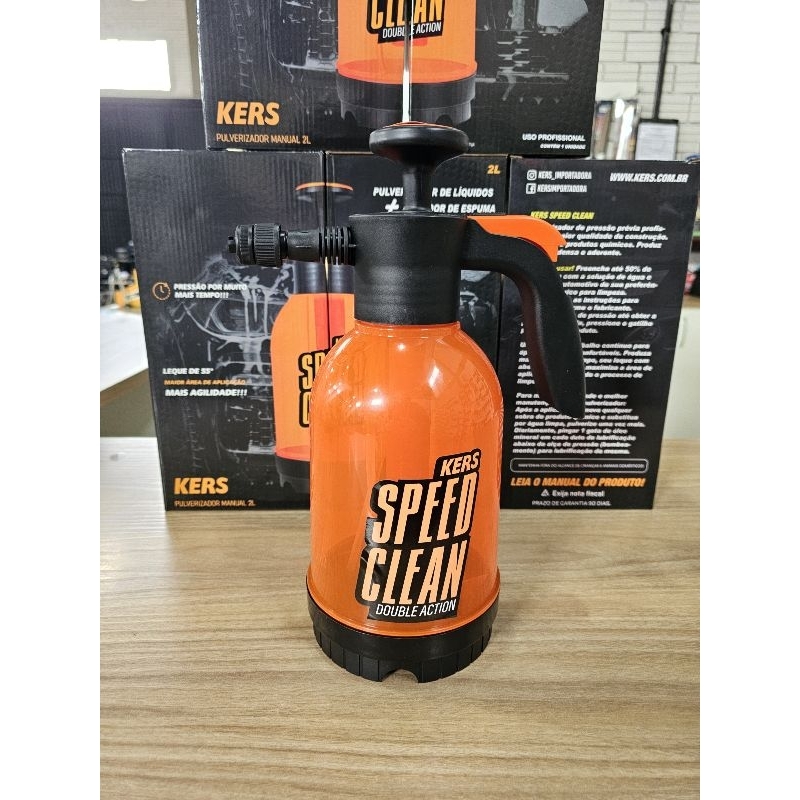 Pulverizador gerador de espuma SPEED CLEAN Kers | Shopee Brasil