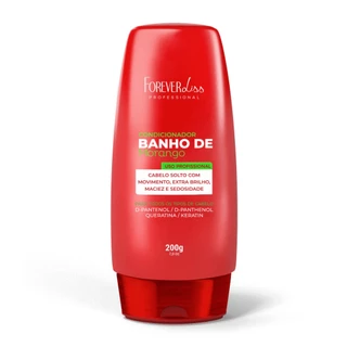 Condicionador Banho de Verniz Morango Forever Liss 200g em Oferta na Shopee