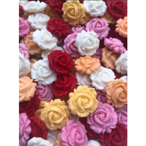 Confeito de açúcar para decoração de doces Flor 01