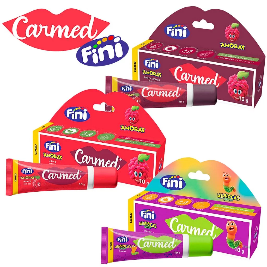 Hidratante Labial Carmed Crystal Pink Rose Gold