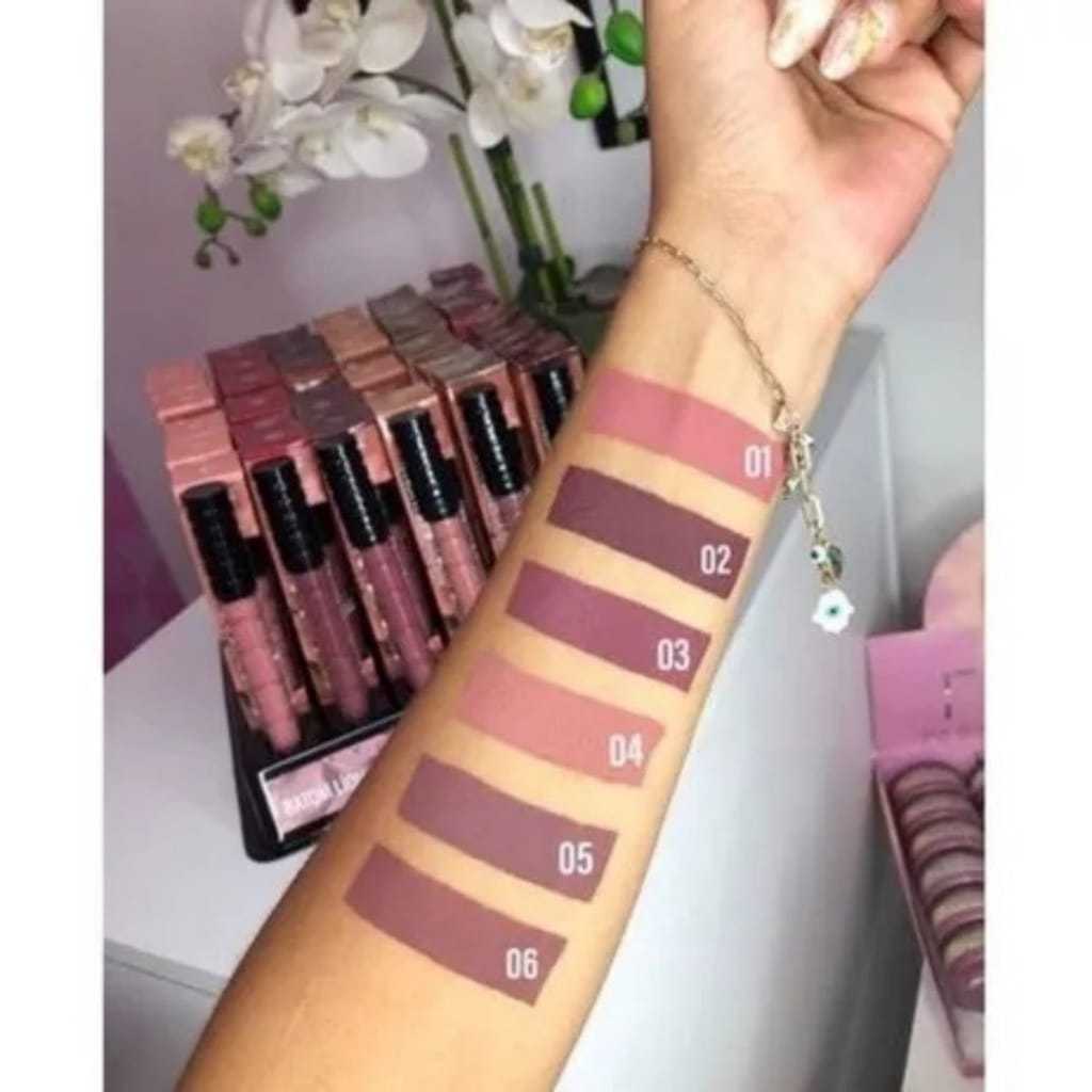 Batom Matte Max Love Liquido 24 Horas Nude | Shopee Brasil