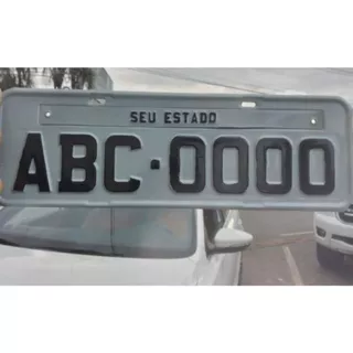 PLACA DECORATIVA DE CARRO