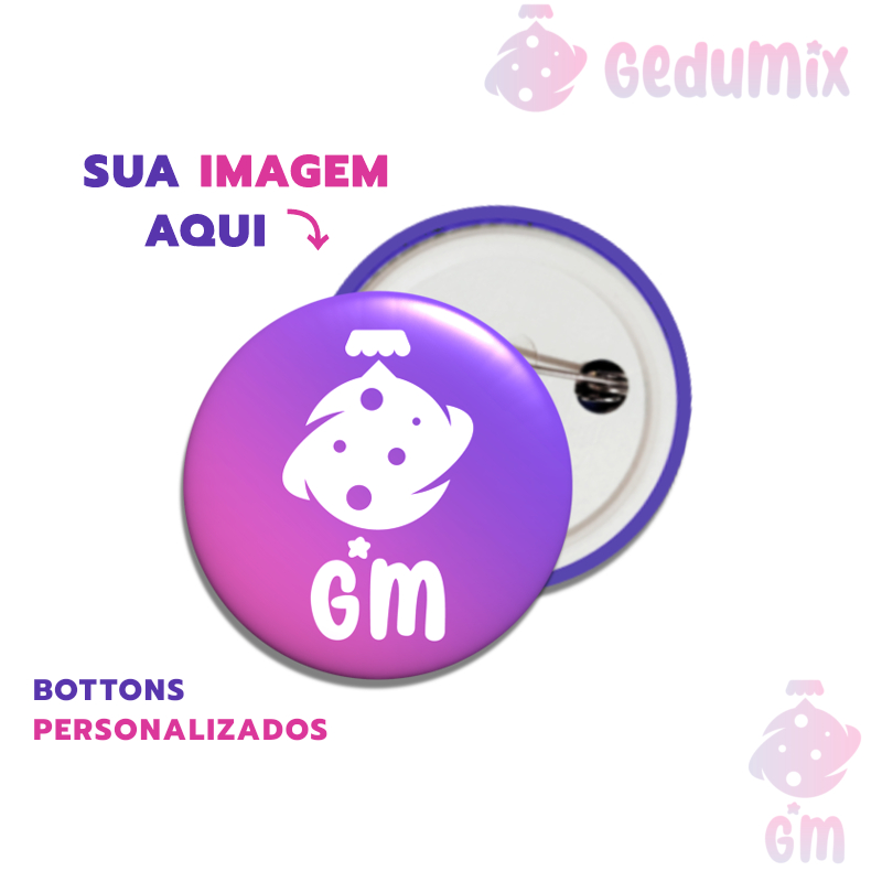 Bottons Broches Pins Personalizados (2 ou 3 ou 4 Unidades) | Shopee Brasil
