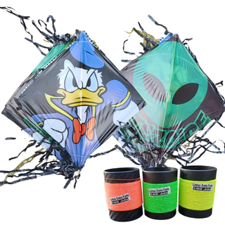 Kit Pipa - 10 Flechinhas com Rabiola Acompanha 3 Linhas