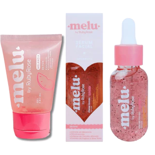 Kit Sérum Facial + Creme Facial Melancia - Melu by Ruby Rose