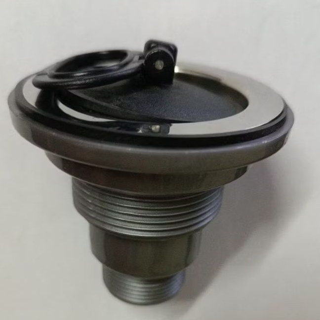 Válvula de inox com PVC 3" para tanque Tecnocuba