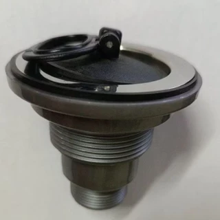Válvula de inox com PVC 3" para tanque Tecnocuba