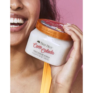 esfoliante importado tree hut coco colada 510g ORIGINAL shea sugar scrub coco colada