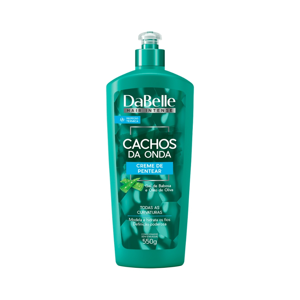 CREME DE PENTEAR DABELLE 550G CACHOS DA ONDA. | Shopee Brasil