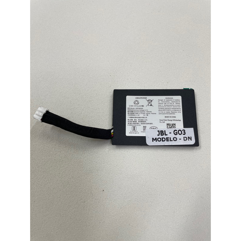bateria da caixa de som jbl Go3 original