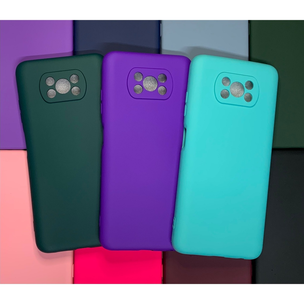 SEAHAI Cover per Xiaomi Poco X3 PRO/Poco X3 NFC, Custodia Protettiva Ultra Sottile ed Elegante in Silicone TPU Trasparente, Bello Modelli Colorful Cover Antiurto Case - Viti