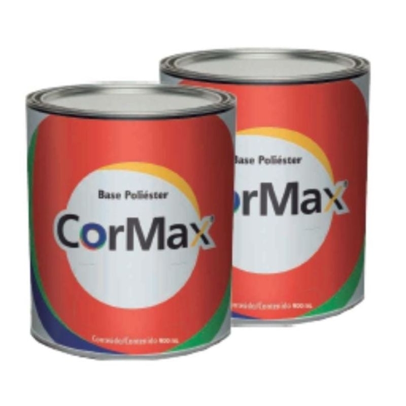 Tinta Poliéster Prata Sargas VW 08/09 CorMax 900ml | Shopee Brasil