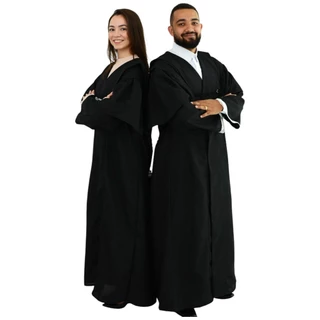 Beca Toga De Advogado Unissex Para Tribunal