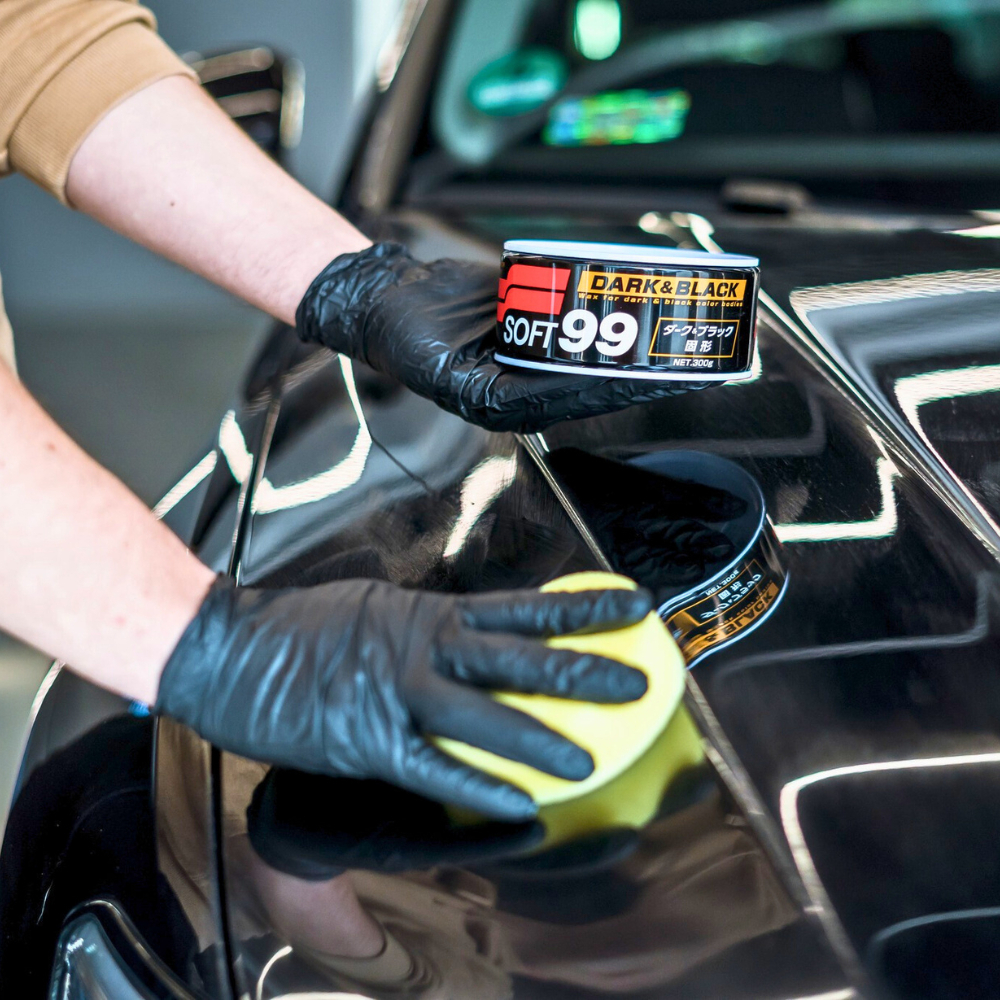 Cera Preta Automotiva Carnaúba Dark e Black para Carros Escuros Preto ...