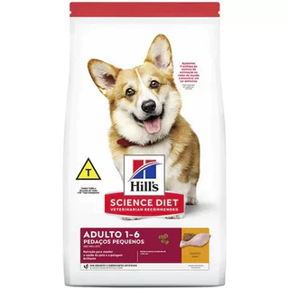 Ração Hills Pedaços Pequenos para Cães Adultos de Pequeno Porte 6Kg