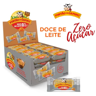 Doce de Leite Zero Açúcar Portão de Cambui - Display 920g - 40 Tabletes de 23g cada