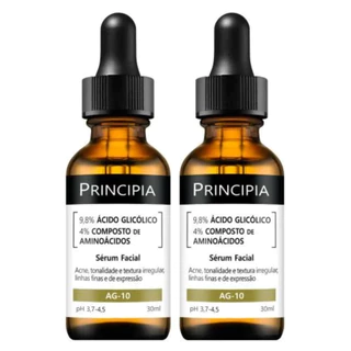 Kit 2 Séruns Renovador Principia 9,8% Ácido Glicólico em Oferta na Shopee