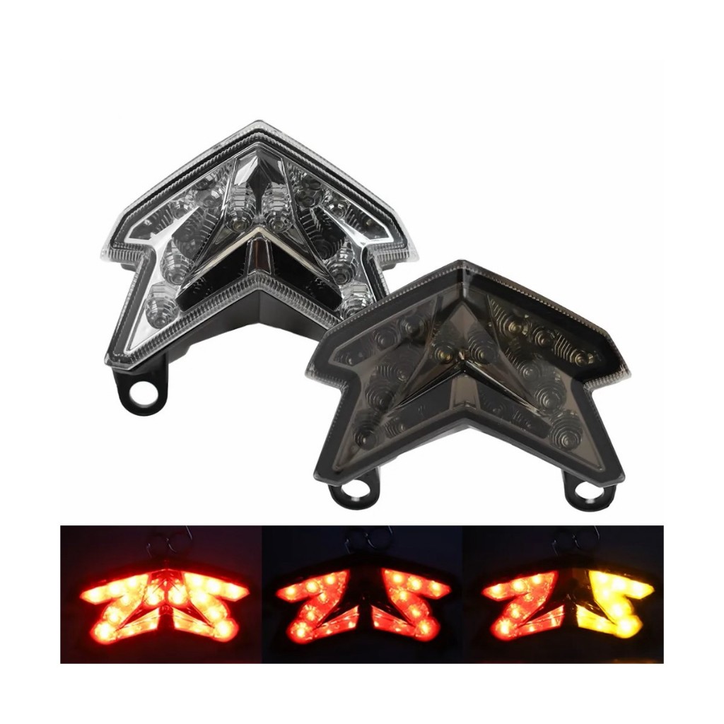 Lanterna Led Com Pisca Kawasaki Z800 13-16 Zx6r Ninja 13-18