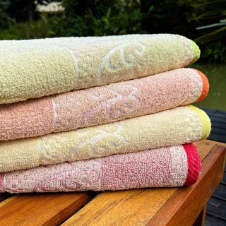 Toalha De Banho 6 unidades Grande 300Gr 140 x 70 cm