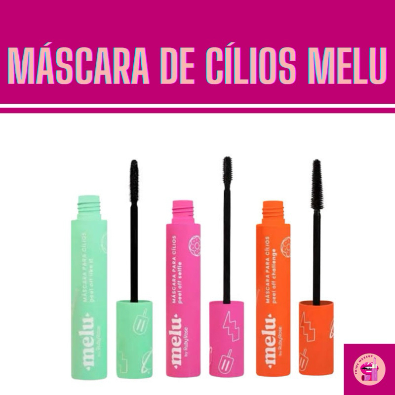 Máscara Para Cilios À Prova D’Agua | Peel Off | Melu by Ruby Rose ...