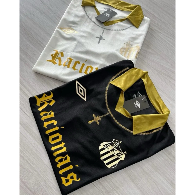 camisa Santos preto racionais 2024 torcedor