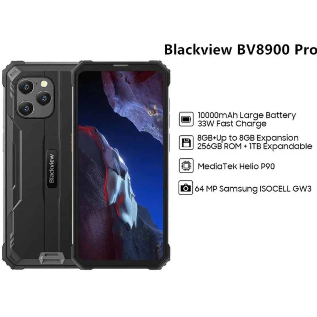 Blackview-BV8900 Câmera Traseira Android 13, FLIR atualizado