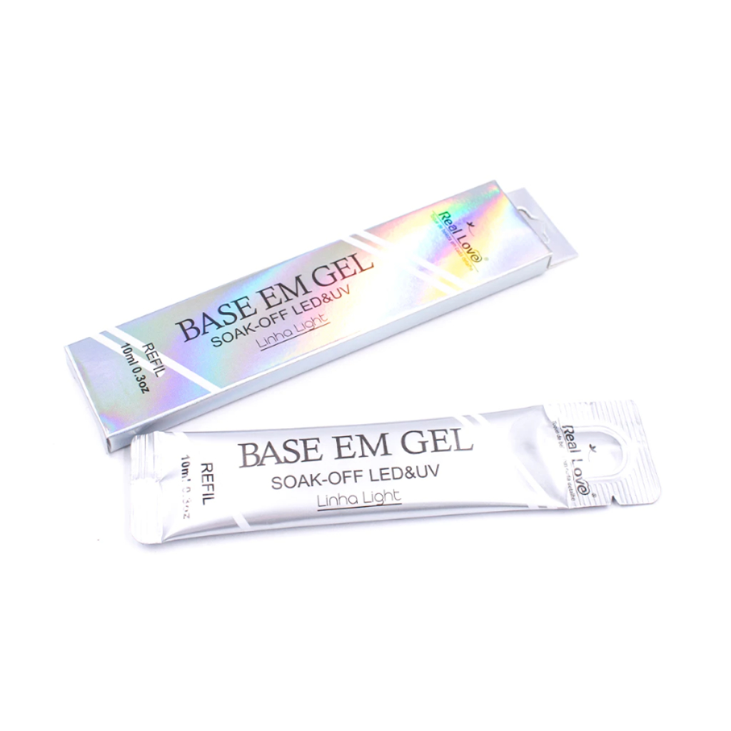 Refil Base Em Gel Linha Light 10ml   Real Love | Shopee Brasil