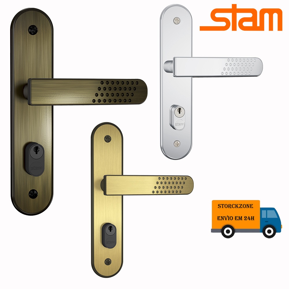 Fechadura de Porta Externa 804/21 Broca 40mm Stam | Shopee Brasil