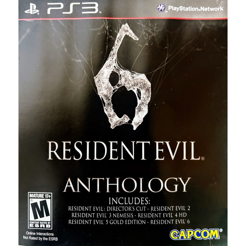 Resident Evil outlets 6 Anthology For Playstation 3