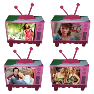 Caixa TV Personalizada Festa Filme De Repente 30 Jenna Anos 2000 y2k