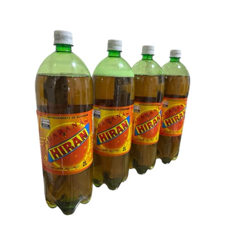 Refrigerante de Guaraná HIRAN - Kit c/ 2 Unidades - Total de 4 Litros