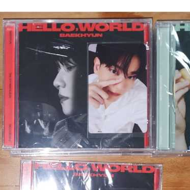 EXO photocard Baekhyun Hello World Jewel US | Shopee Brasil