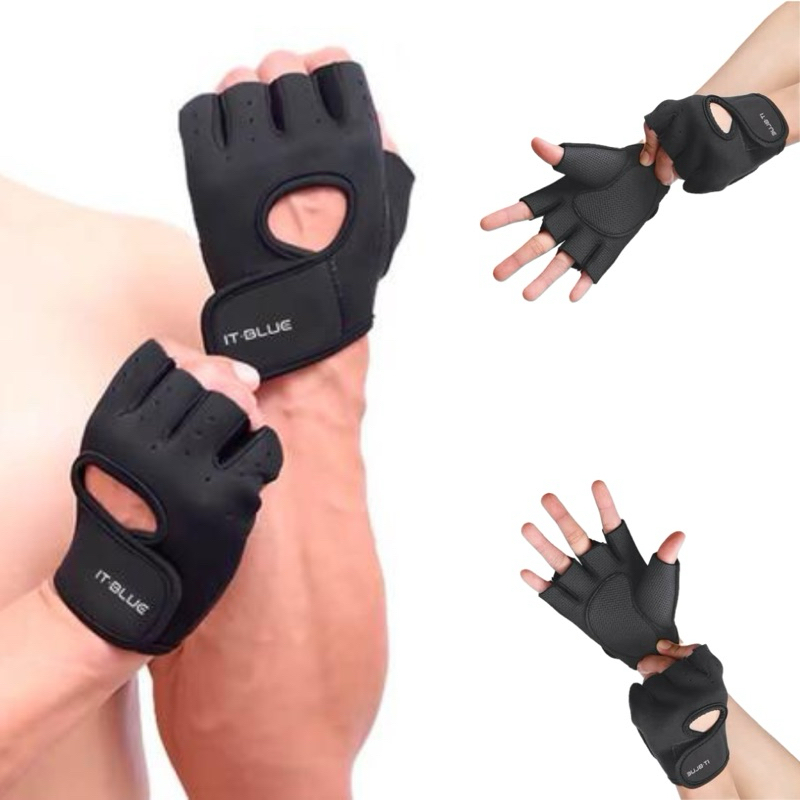Luva de Academia Feminina Masculina Musculação