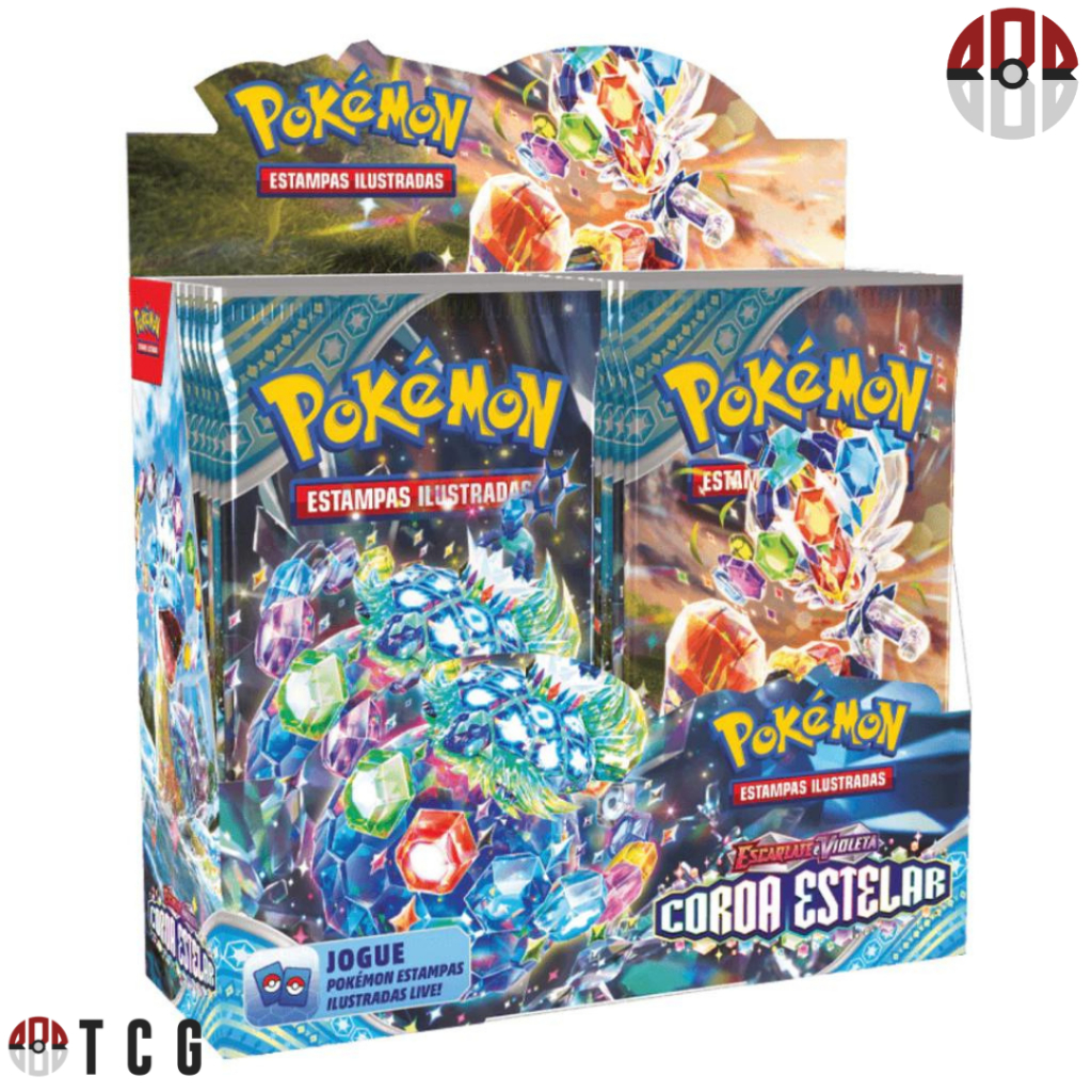 Booster Box Coroa Estelar Pokémon TCG Copag